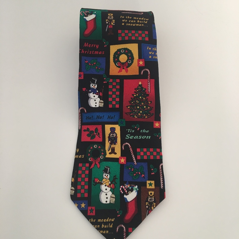 RM Holiday Silk Holiday Collage 1998 Ralph Martin